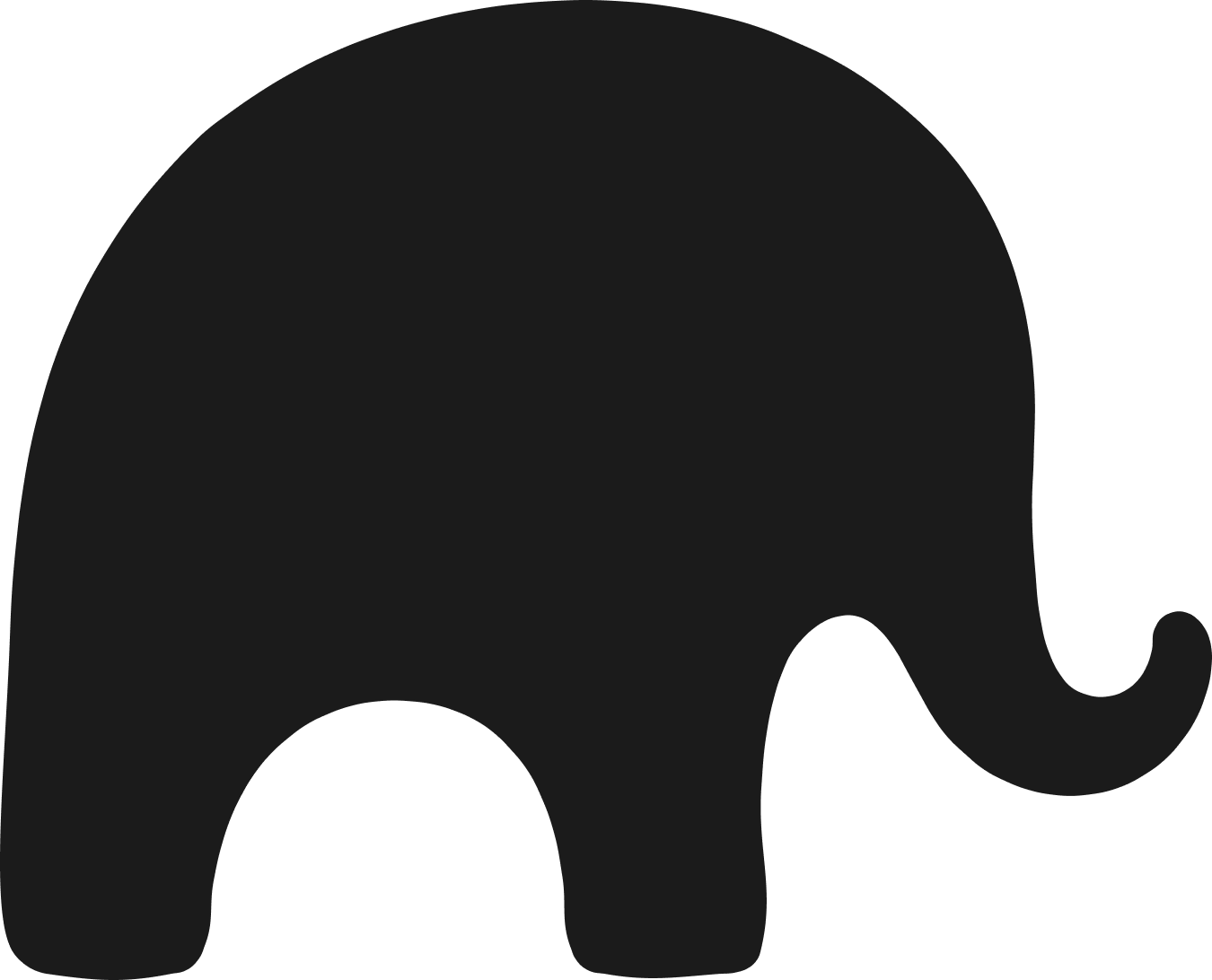 Ramble elephant logo